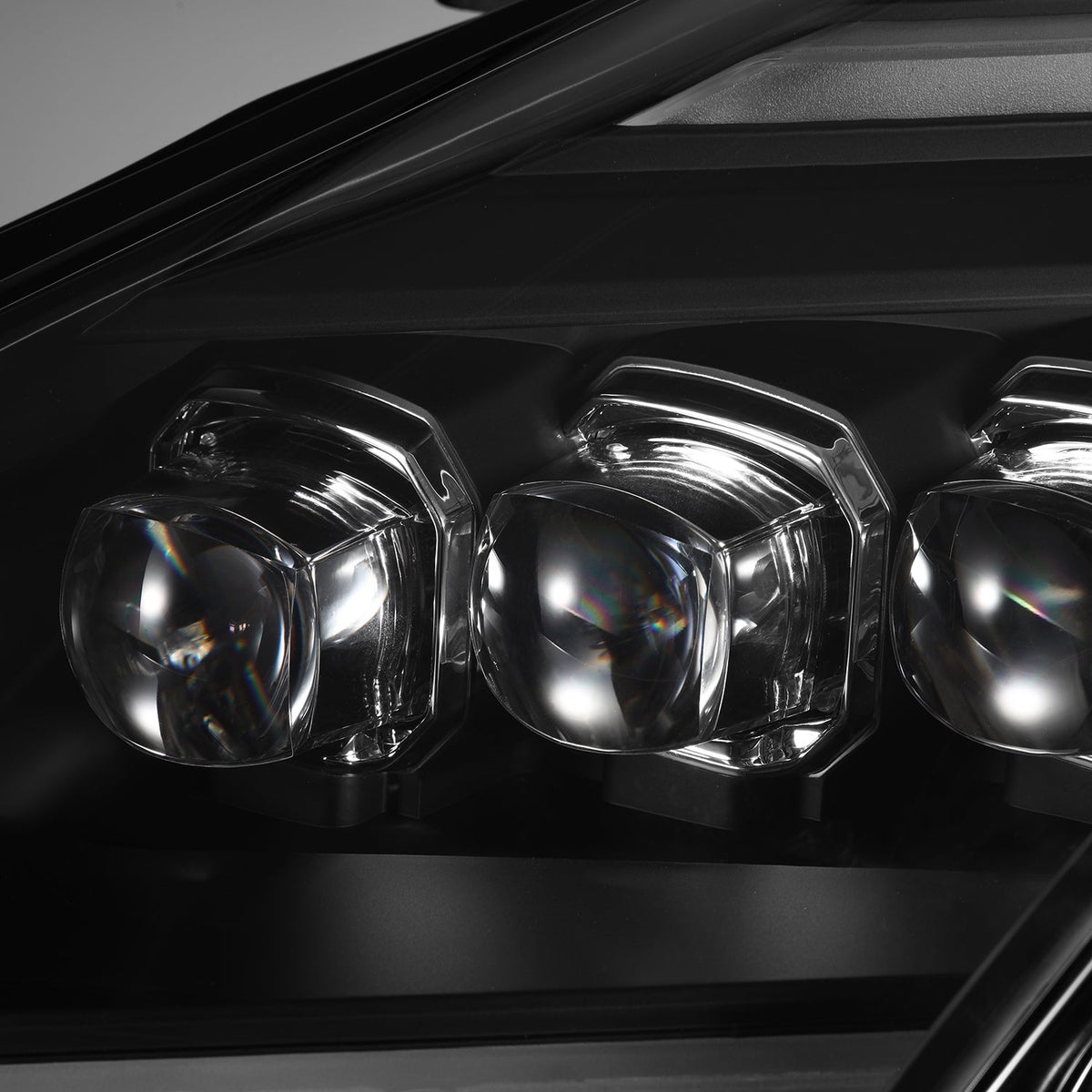 AlphaRex GT-R NOVA headlights - on car detail