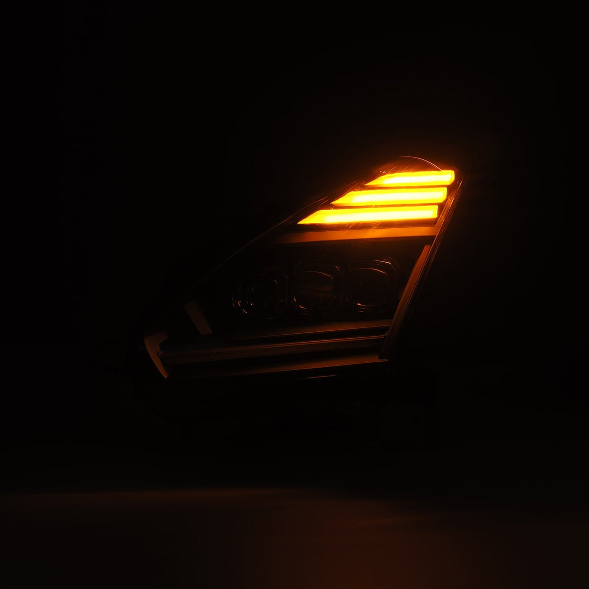 AlphaRex GT-R NOVA headlights - night shot