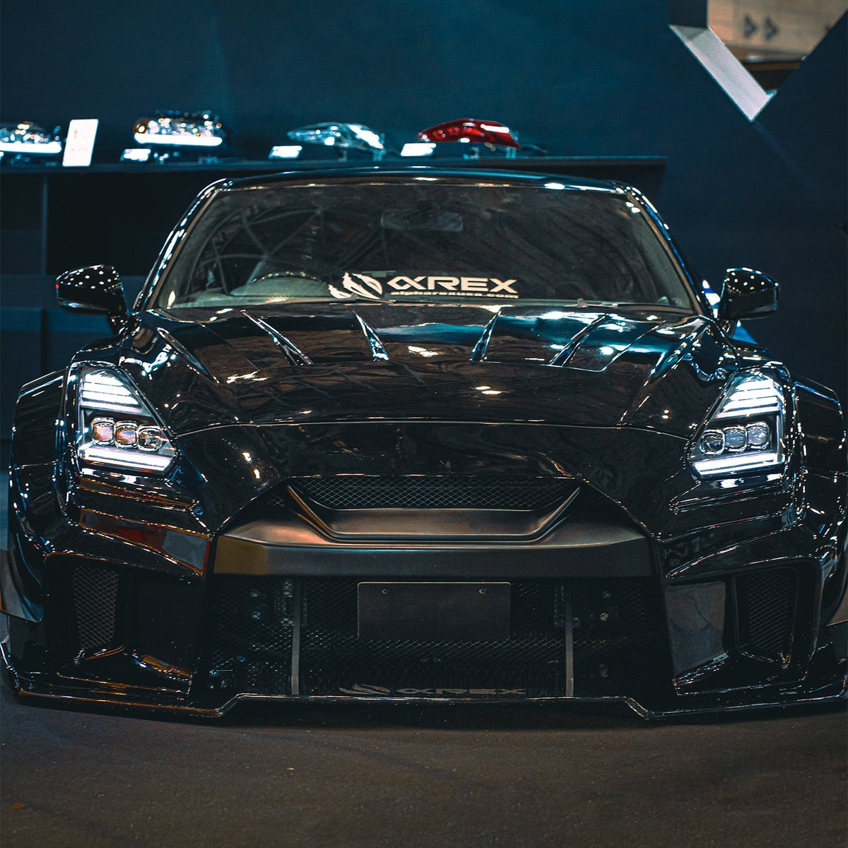 AlphaRex GT-R NOVA headlights - sequential turn signal