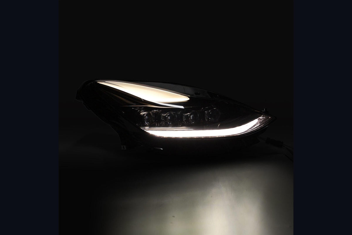 Tesla Model 3/Y NOVA Headlights - housing finish detail