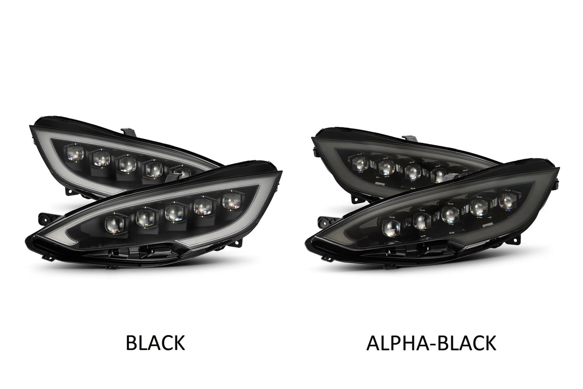 Tesla Model S NOVA Headlights - five-projector layout detail