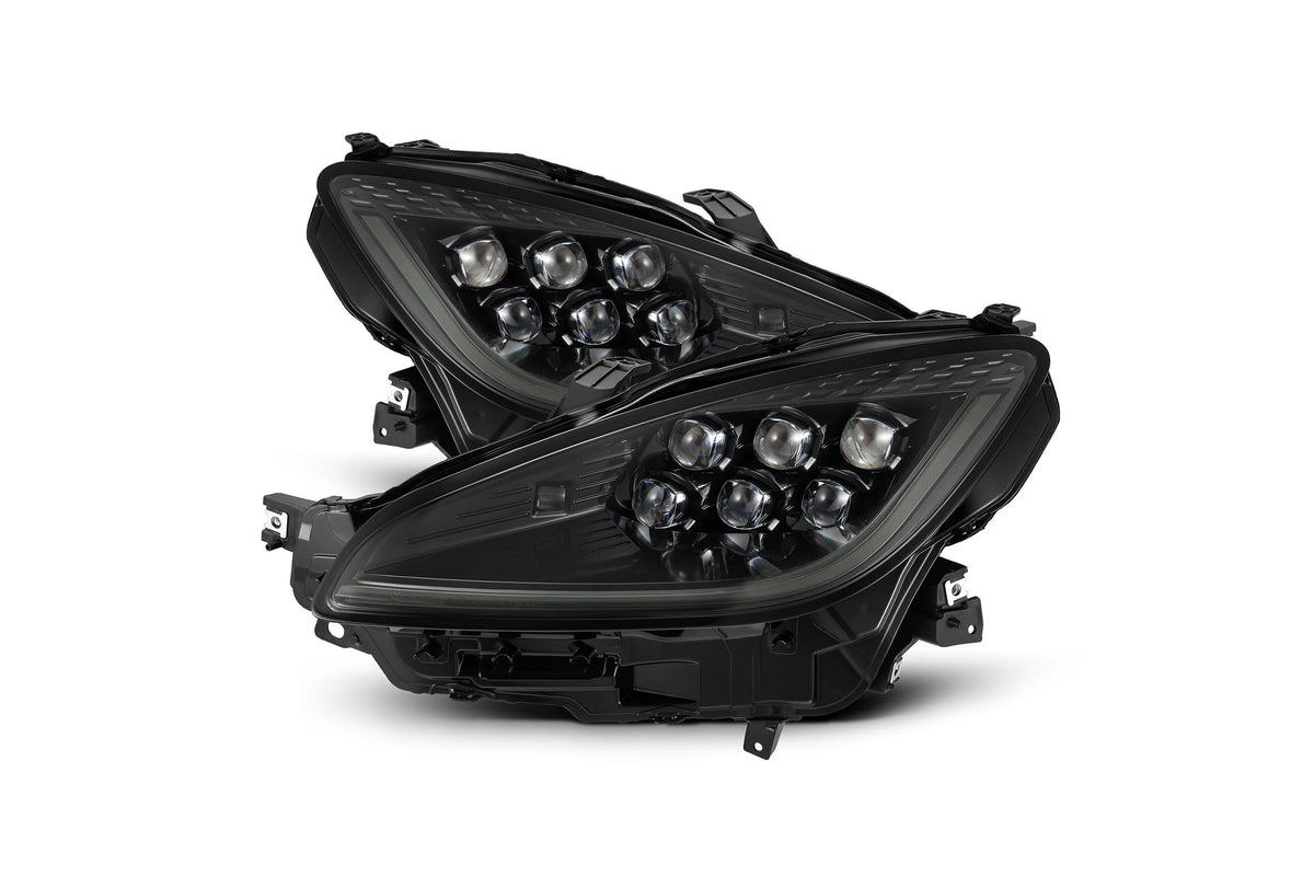 Subaru BRZ AlphaRex NOVA LED Headlights - side angle