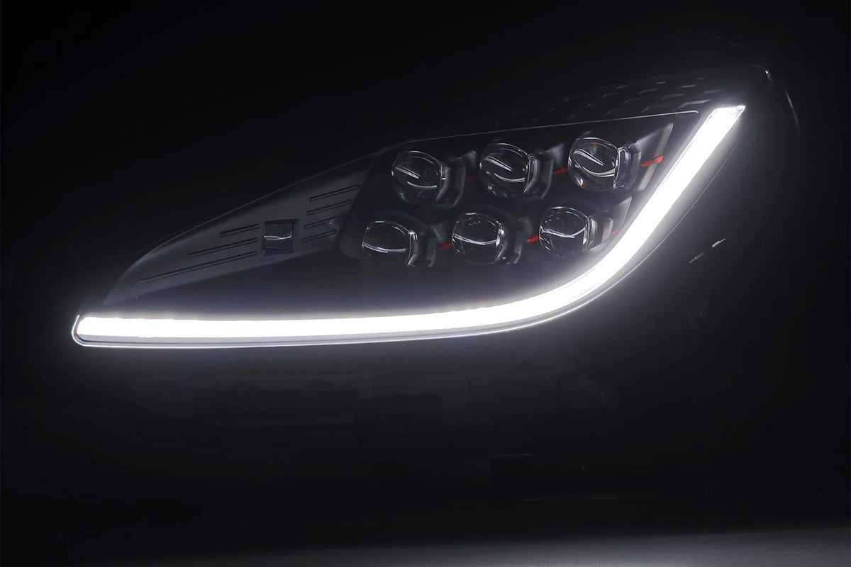 Subaru BRZ NOVA Headlights - DRL and turn signal detail