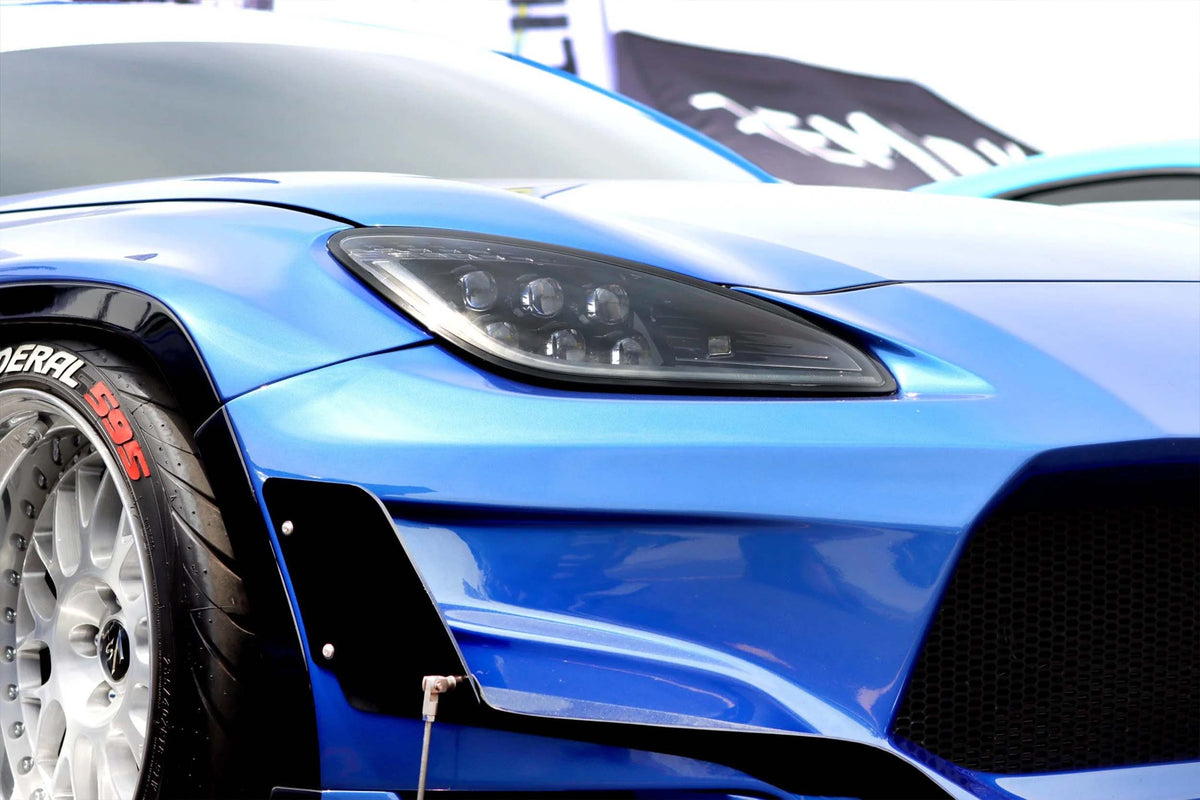 Subaru BRZ NOVA Headlights - night beam pattern