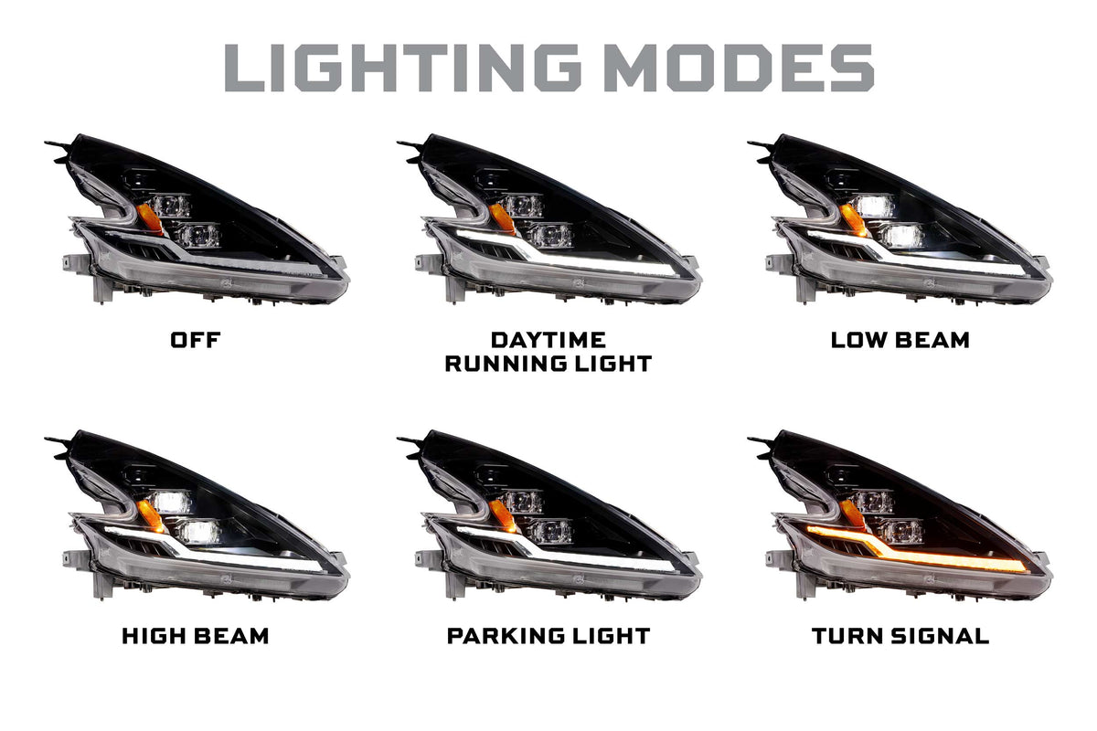 Morimoto XB Evo Hybrid Headlights - angle 5