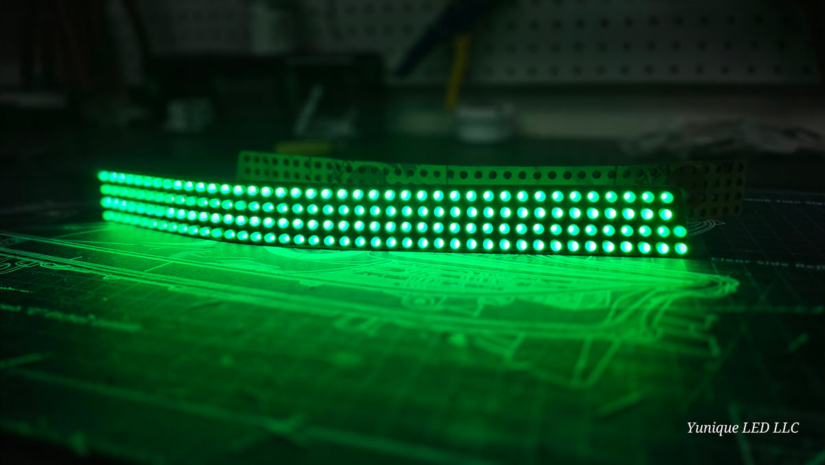 Nissan 350Z Neopixel acrylic LED panels — view 7