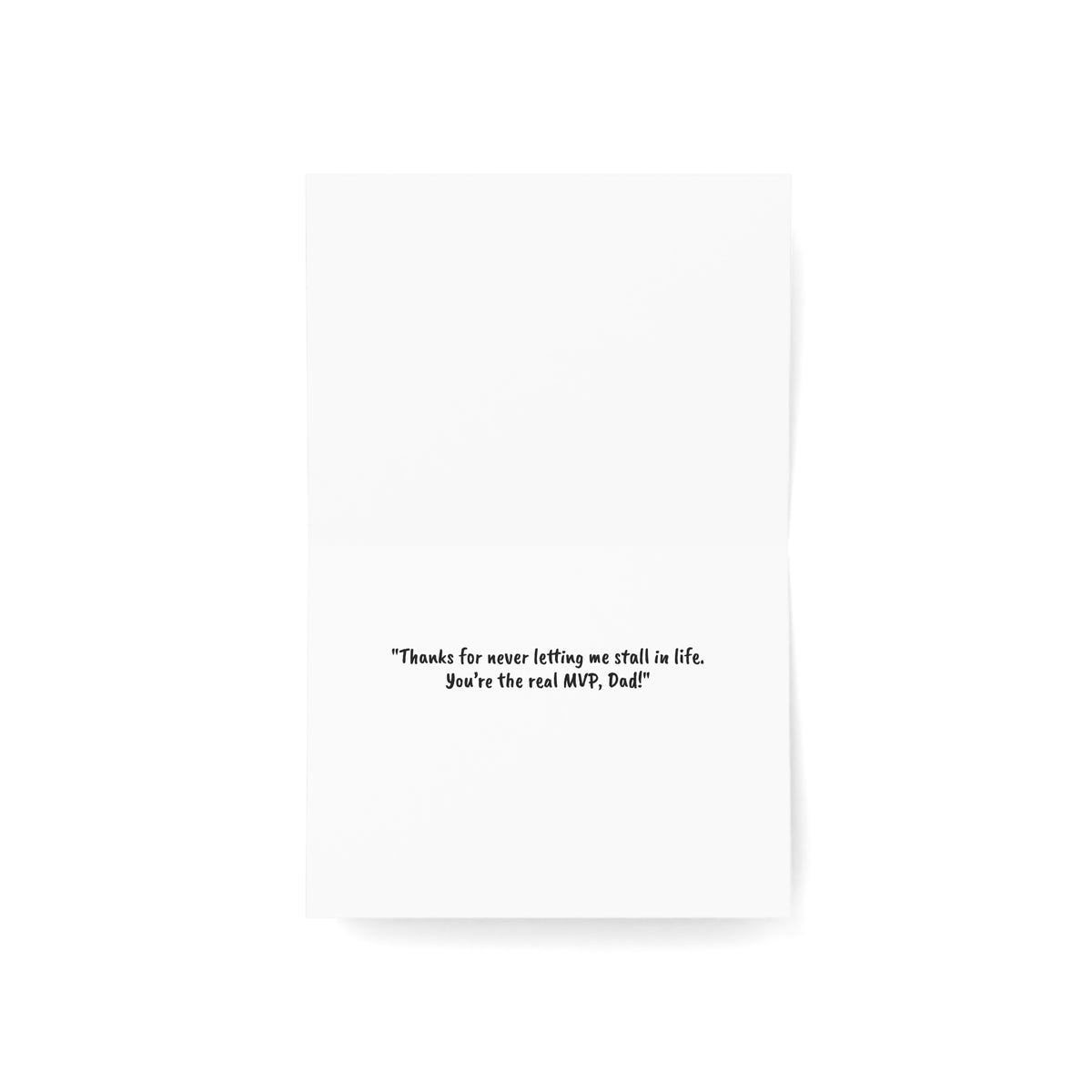 Father's Day Nissan 370Z greeting card — view 4
