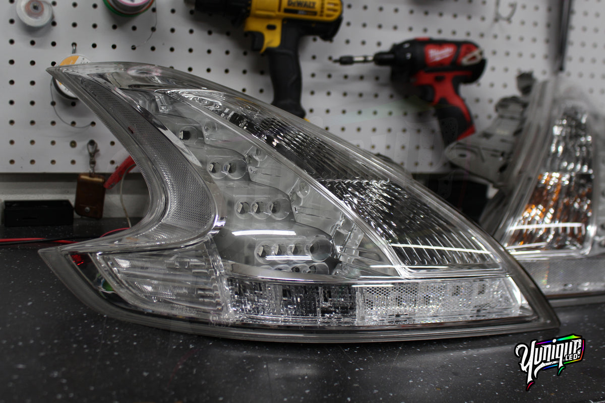Luces traseras JDM transparentes para Nissan 370Z