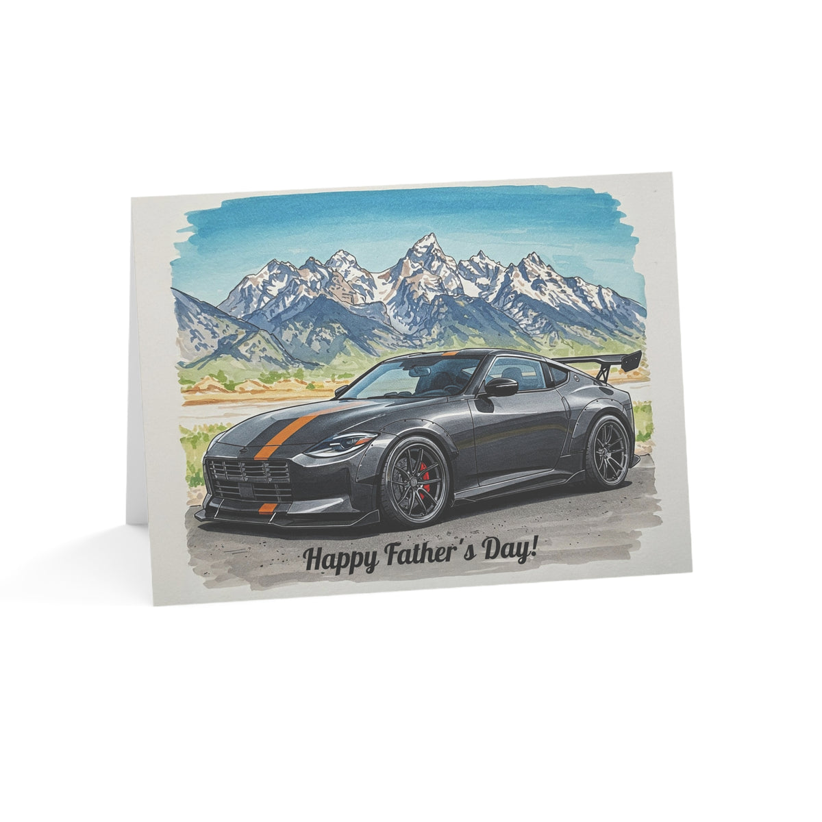 Father's Day Nissan Z greeting card