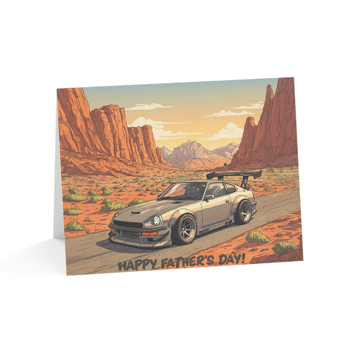 Father's Day Nissan Z greeting card