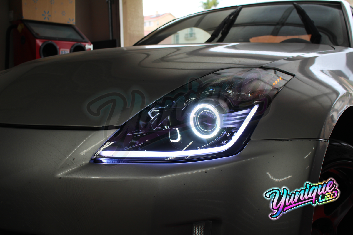 03-09 Nissan 350z Stage 2 Switchback Headlights