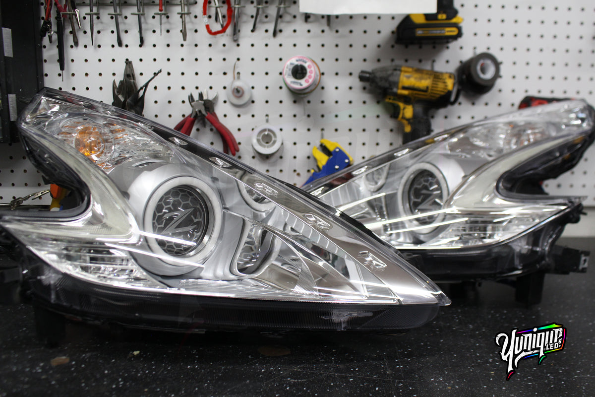 Servicio de Restauración y Reconstrucción de Faros OEM para Nissan 370Z
