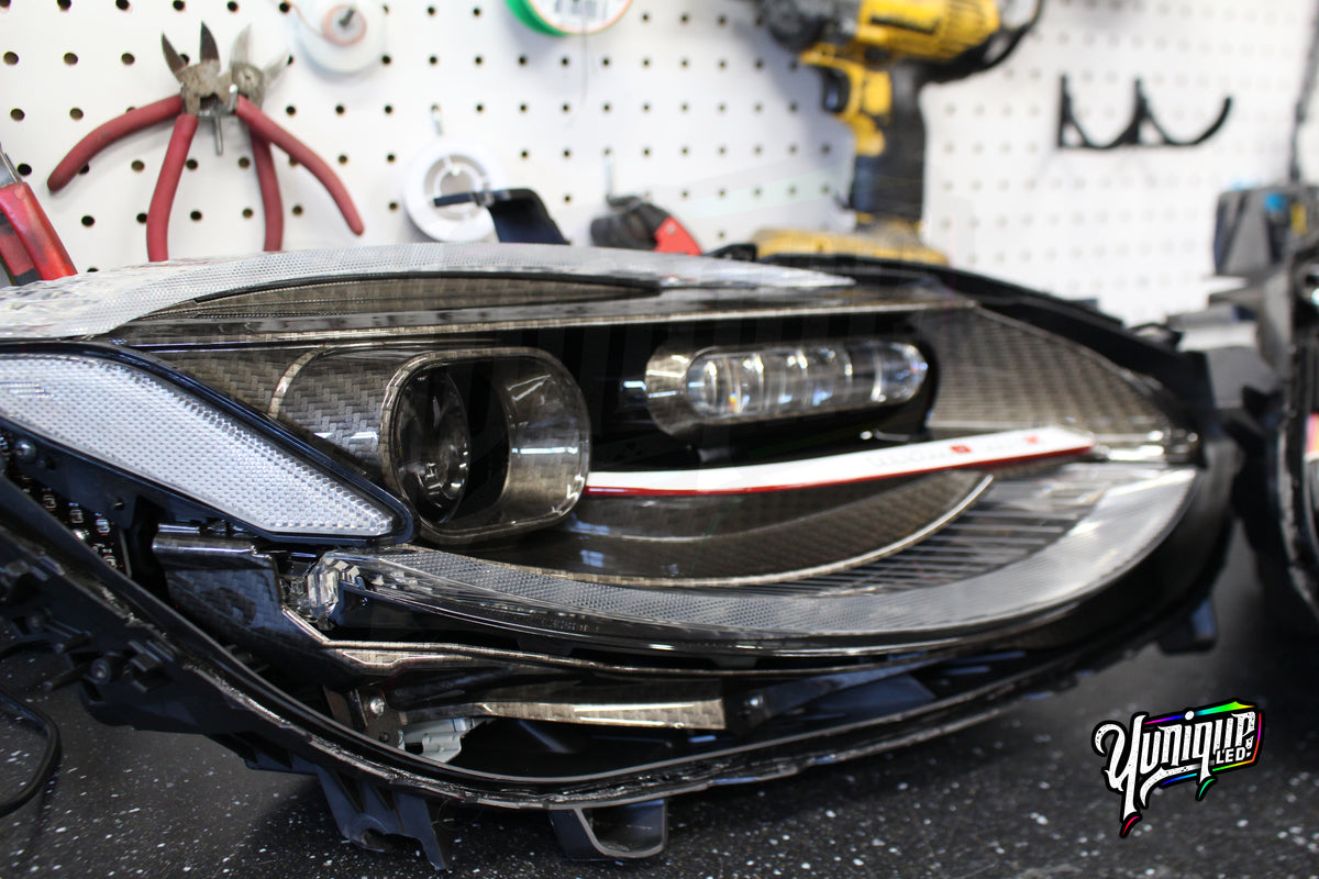 2024+ Nissan Z (Z35) custom LED headlights — view 8