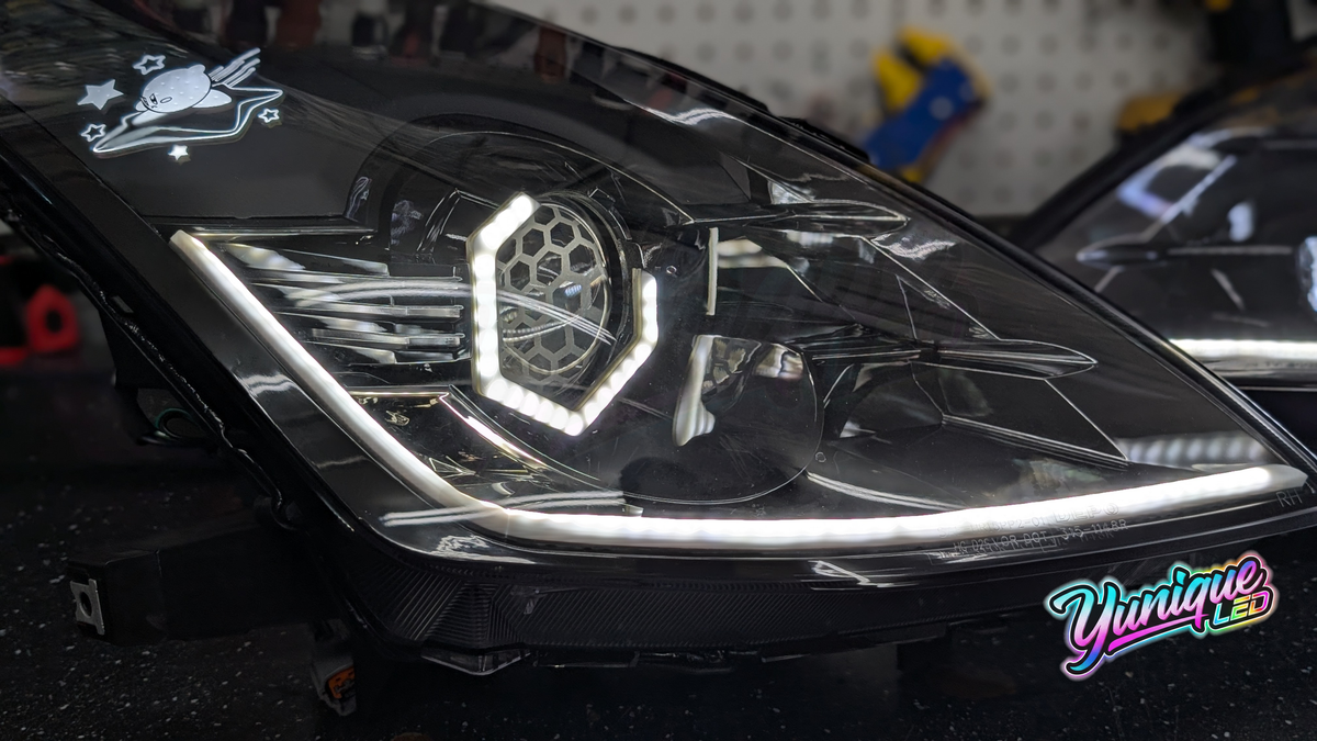 Nissan 350Z BlueGhozt Design Series RGB LED headlights — view 10