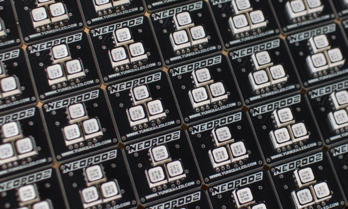 Custom PCB manufacturing and assembly — board example 7