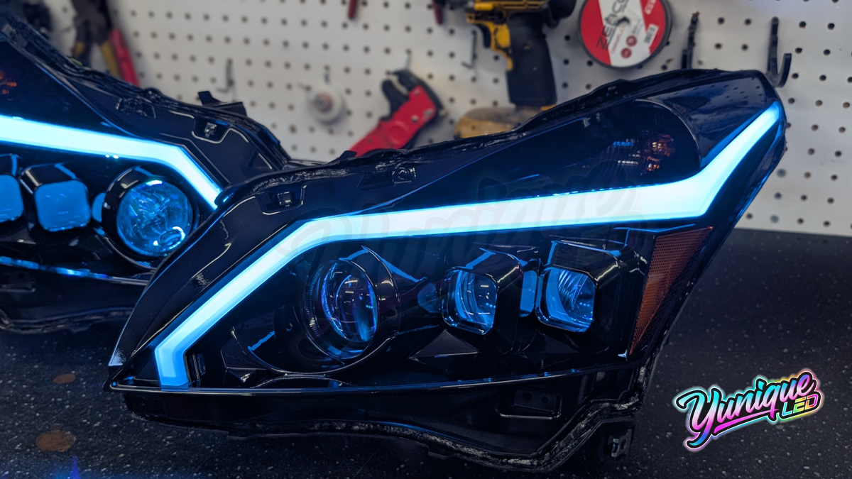 Infiniti G37 Sedan BlueGhozt Stage 3 LED headlights — view 12