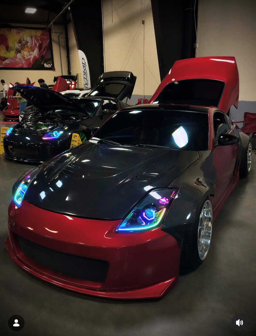 2003-2009 Nissan 350Z BlueGhozt Design Series Headlights