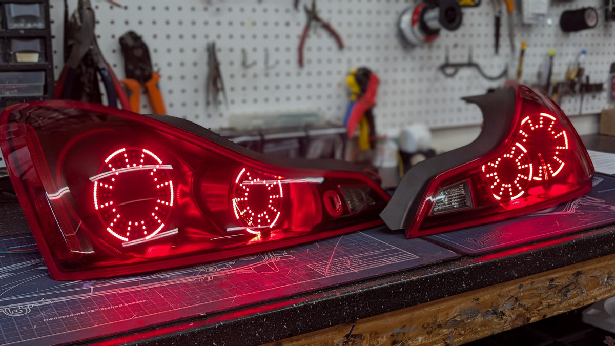 2008-2013 Infiniti G37 Coupe Stage 3 Custom Tail Lights