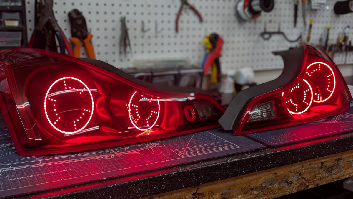 2008-2013 Infiniti G37 Coupe Stage 3 Custom Tail Lights