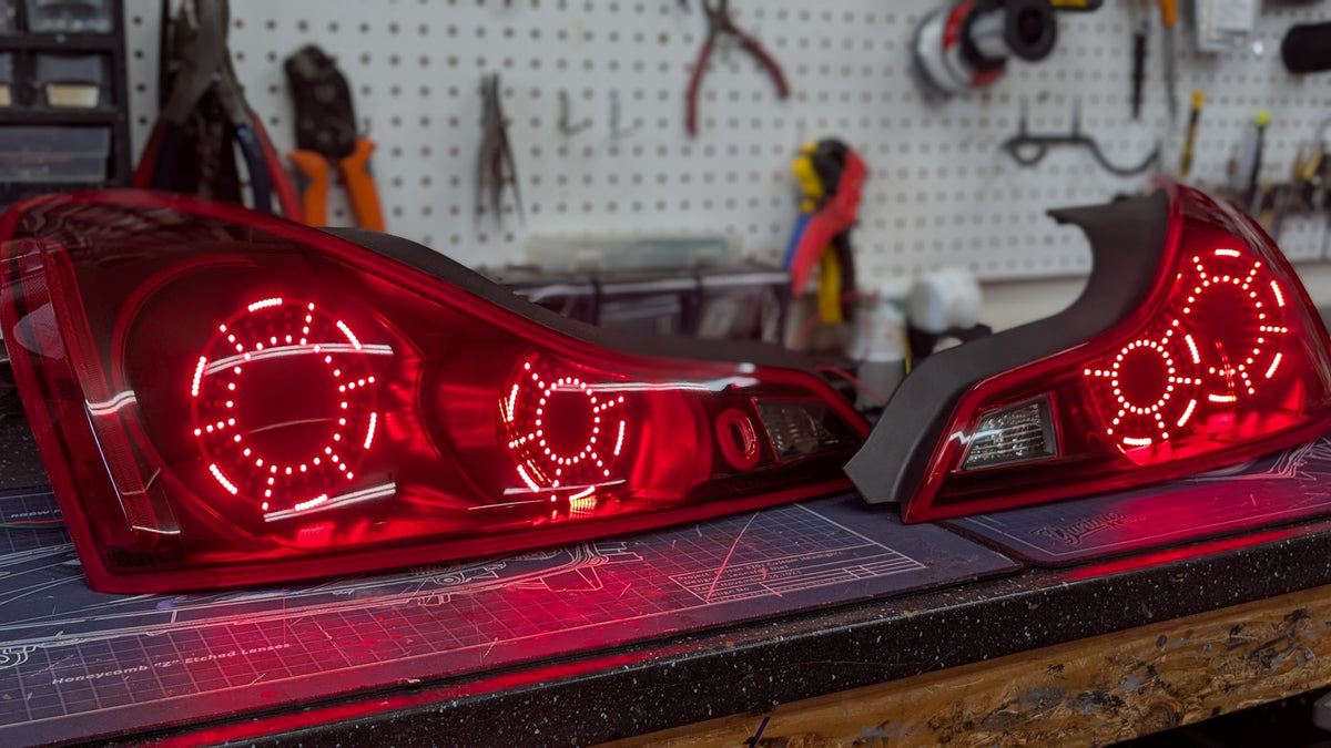 2008-2013 Infiniti G37 Coupe Stage 3 Custom Tail Lights