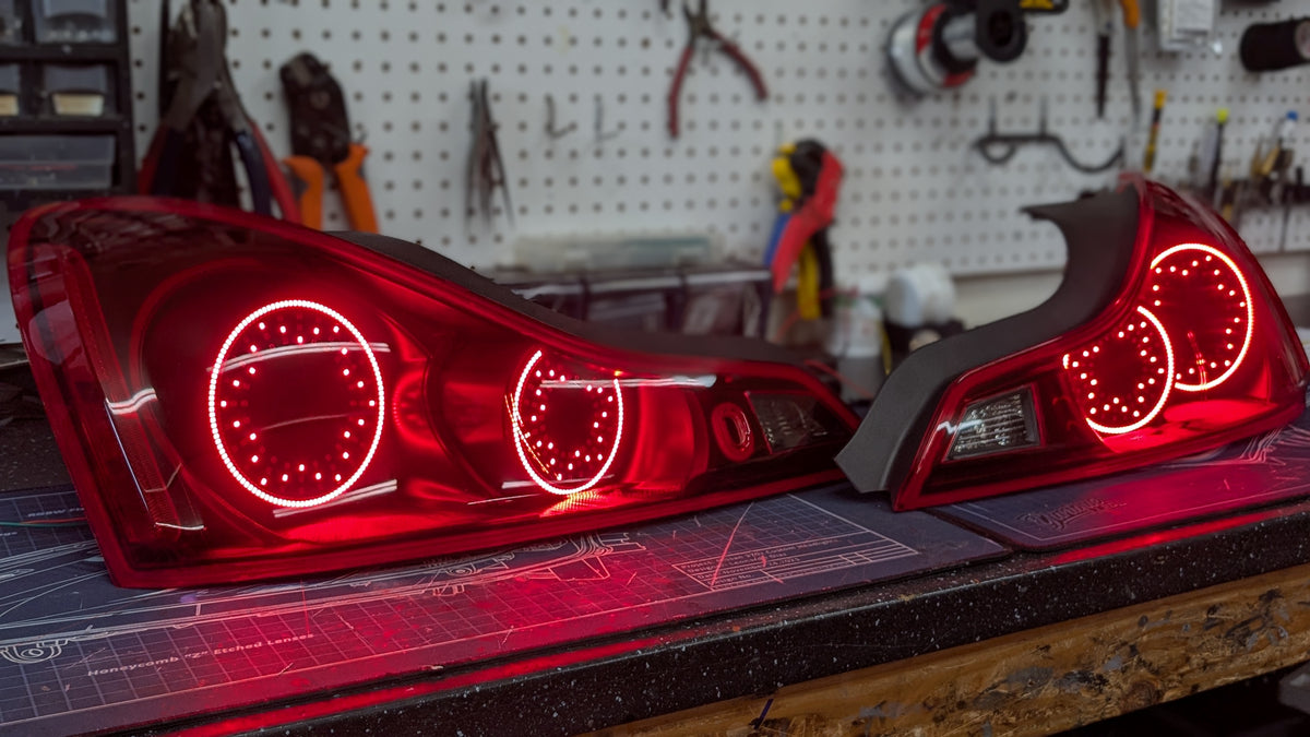 2008-2013 Infiniti G37 Coupe Stage 3 Custom Tail Lights