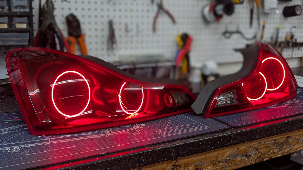 2008-2013 Infiniti G37 Coupe Stage 3 Custom Tail Lights