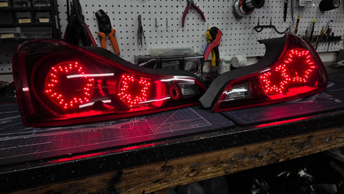2008-2013 Infiniti G37 Coupe Stage 3 Custom Tail Lights