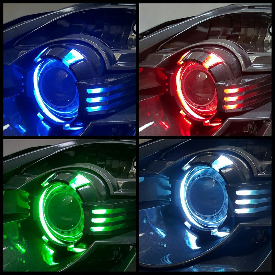 Nissan 350Z custom LED headlights — view 6
