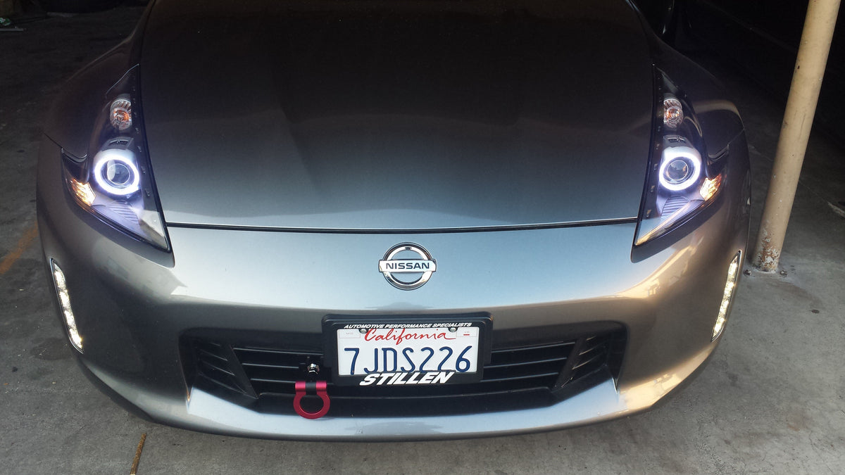Nissan 370Z custom LED headlights — view 12