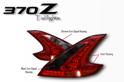 370z Ghozt Custom Tail lights ( set )