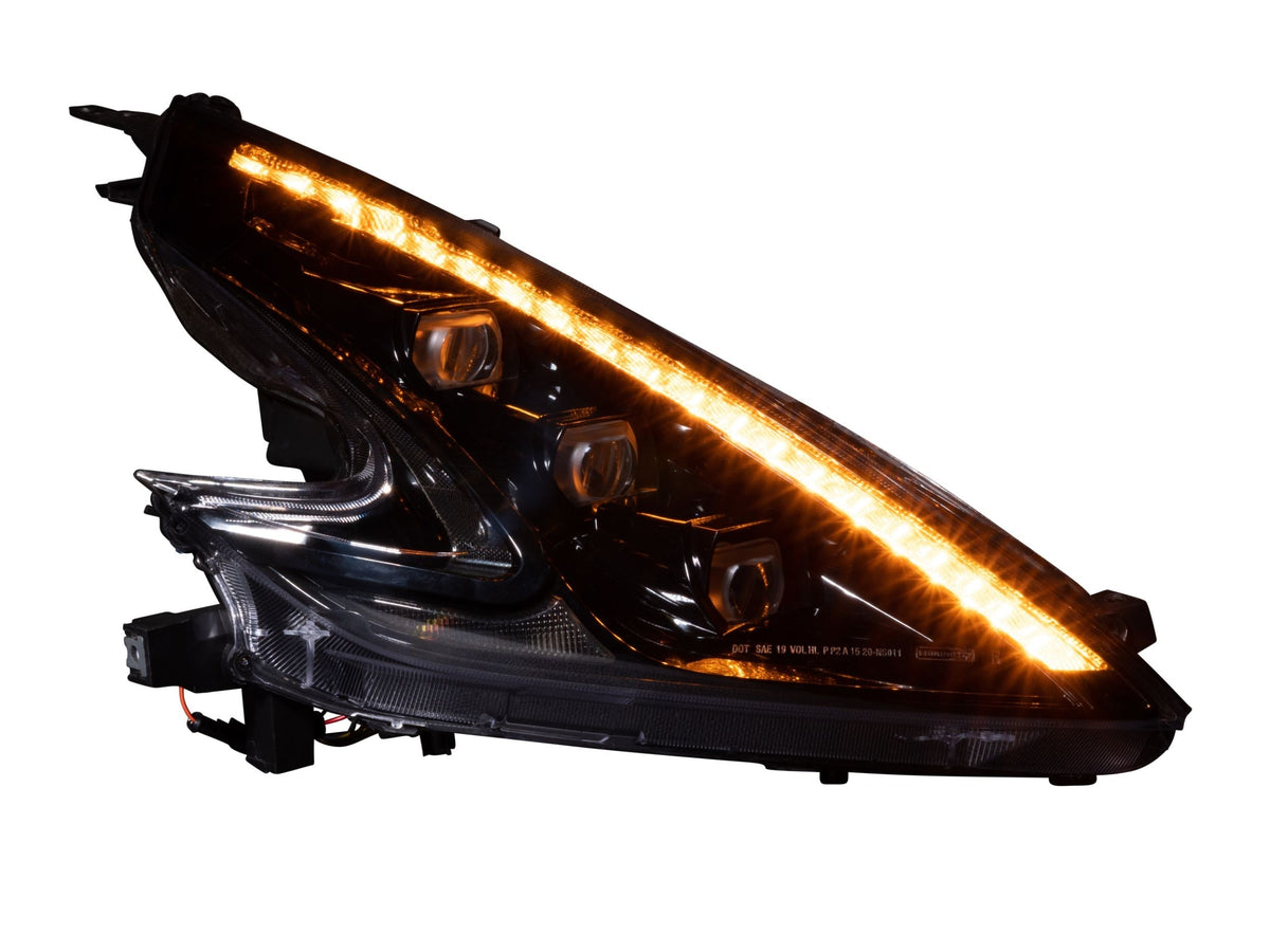 Nissan 370Z Morimoto XB LED headlights — view 4
