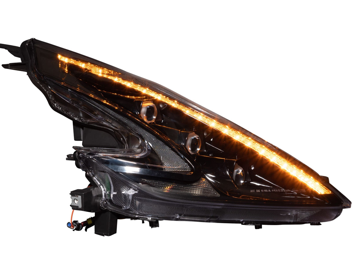 Nissan 370Z Morimoto XB LED headlights — view 6