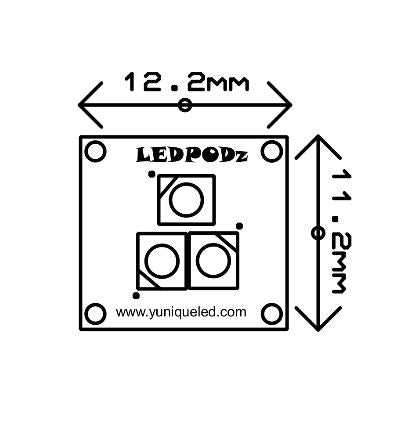 LEDPODz v2 dual-color 12V LED pods — view 8