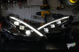 370z Stage 3 Blueghozt XB LED Headlights (set)