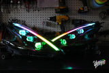 370z Stage 3 Blueghozt XB LED Headlights (set)