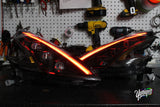 370z Stage 3 Blueghozt XB LED Headlights (set)