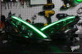 370z Stage 3 Blueghozt XB LED Headlights (set)