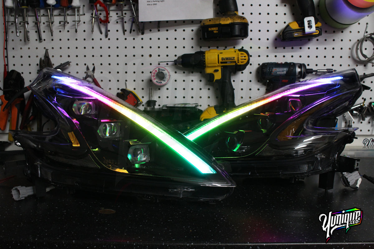 RGBW Flow SK6812 addressable LED tube strips — view 9