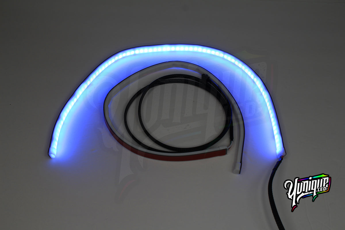 RGBW Flow SK6812 addressable LED tube strips — view 6