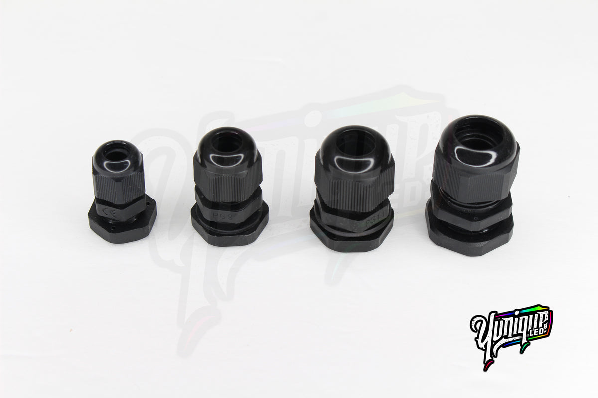 Waterproof cable wire glands for LED wiring — view 2