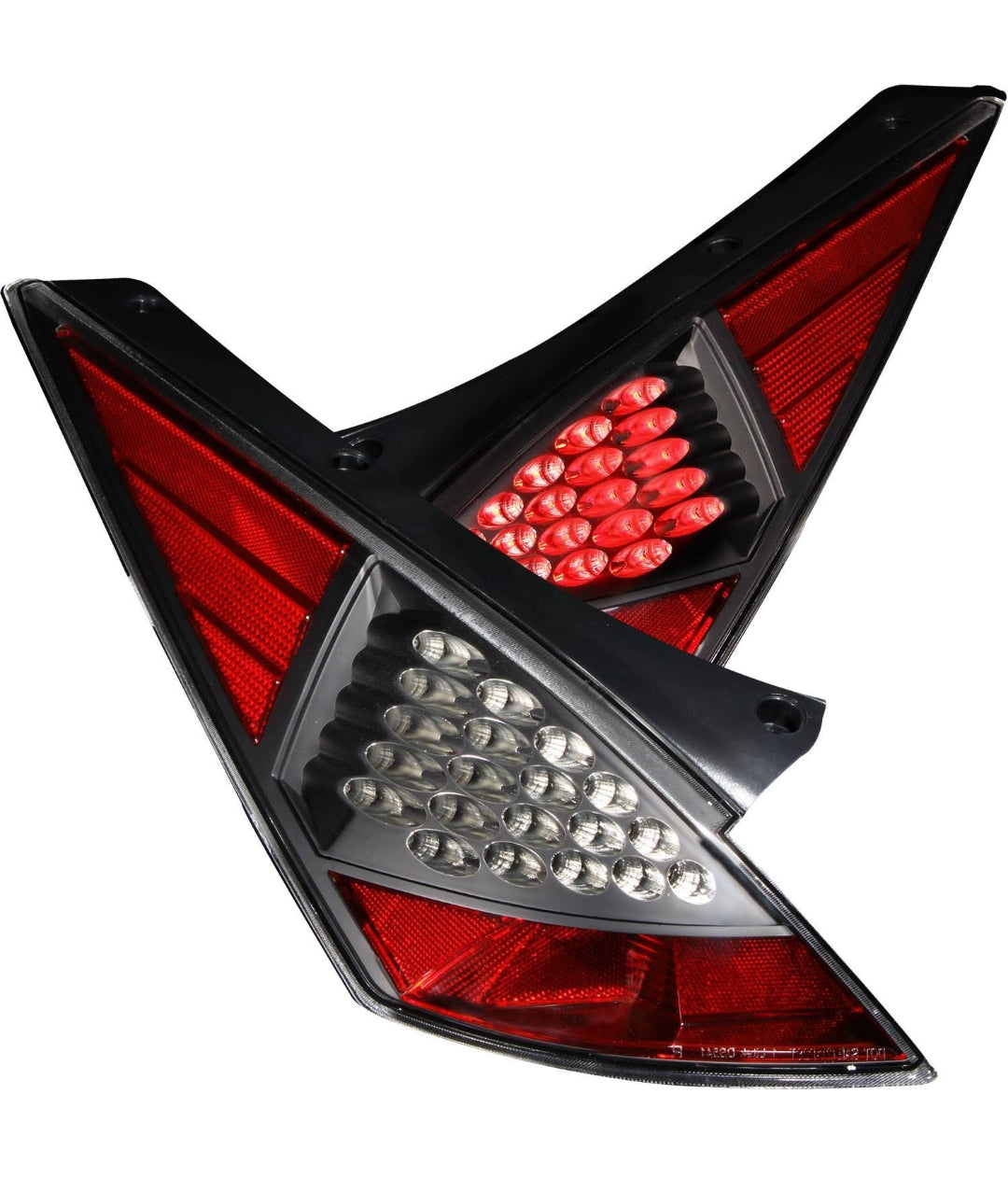 Nissan 350Z multi-color RGB custom LED taillights — view 2