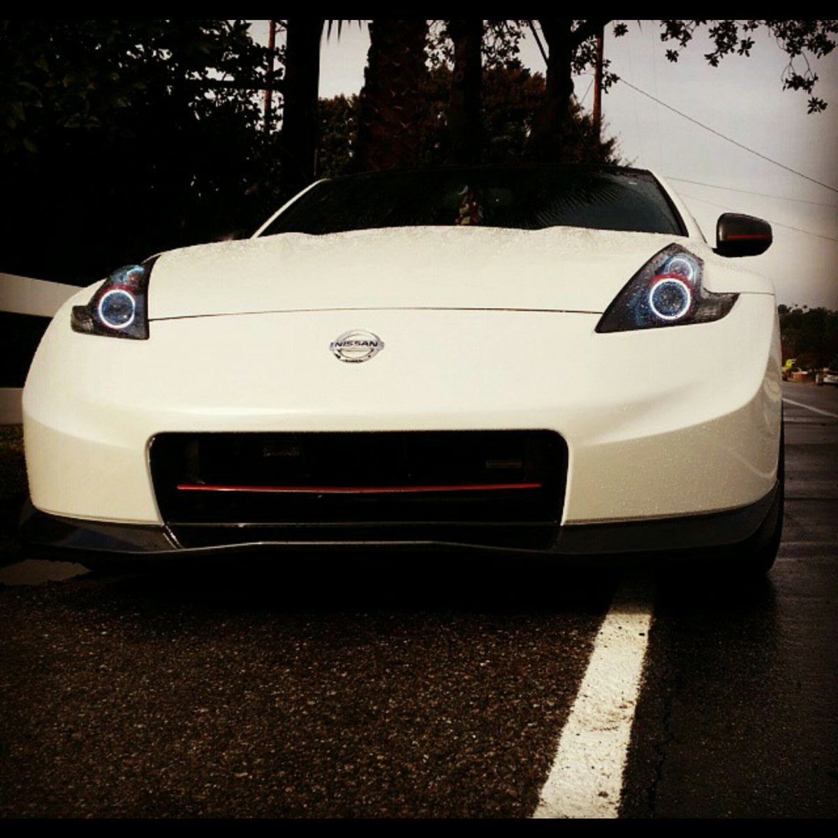 Nissan 370Z custom LED headlights — view 11