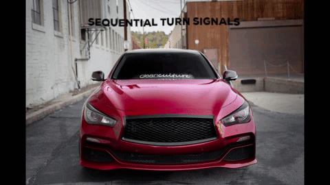 14-18 Infiniti Q50 Sequential Turn Signals