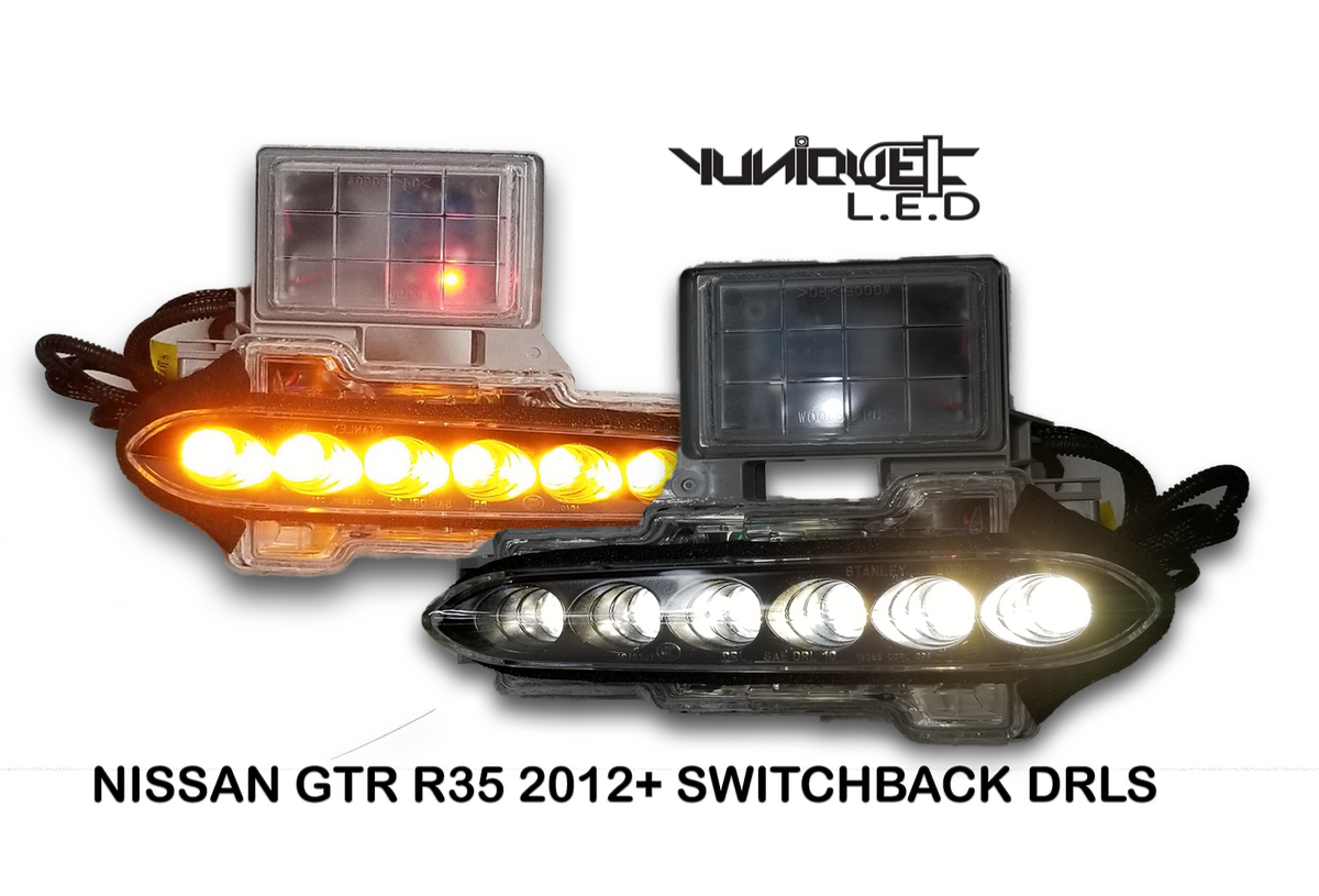 Nissan GTR R35 Switchback DRLs – Yunique LED LLC