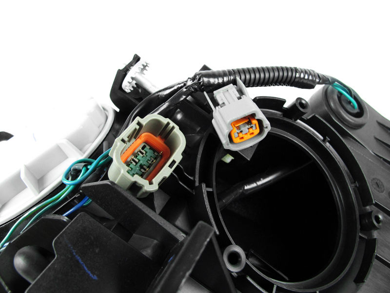 2003-2009 Nissan 350Z DEPO black D2S projector headlights — view 5