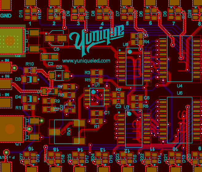 PCB Fabrication & Assembly Services – Yunique LED LLC