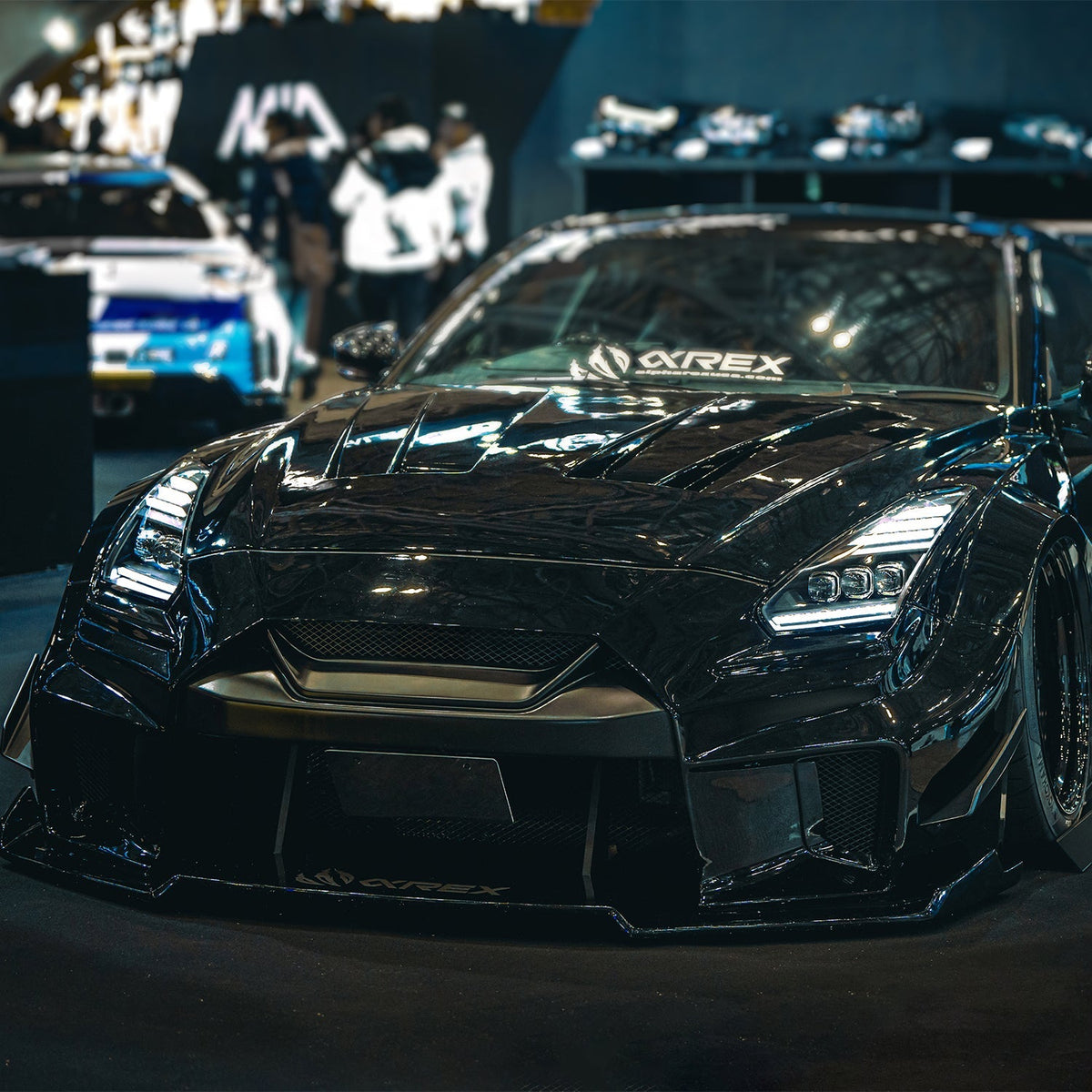AlphaRex GT-R NOVA headlights - 3D ice-cube projectors