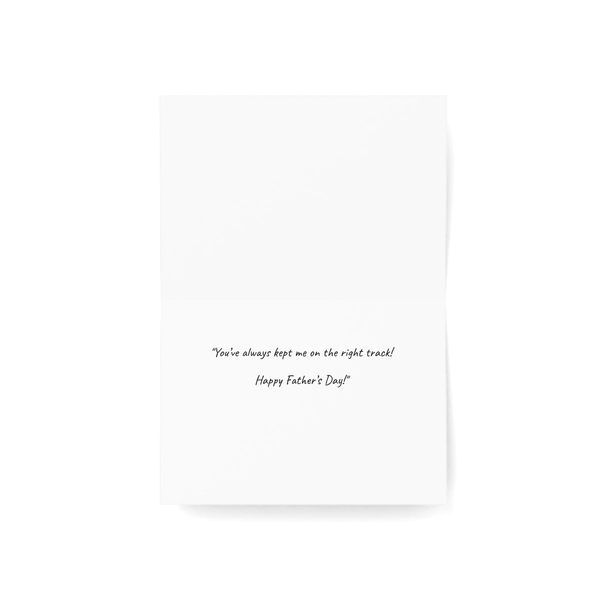 Father's Day Dodge Challenger greeting card — view 4