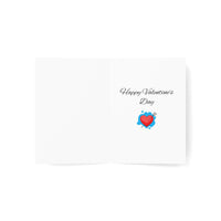 Valentine's Day Nissan 370Z greeting card — view 3