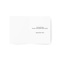 Valentine's Day Mitsubishi Lancer Evo VIII greeting card — view 4